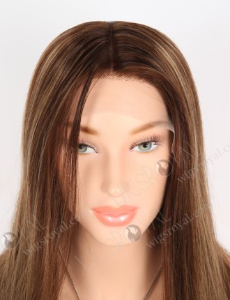 Perfect Hairline Glueless Wigs for Beginners 16 Inch Stunning Brown European Hair GLL-08049