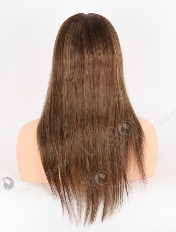 Perfect Hairline Glueless Wigs for Beginners 16 Inch Stunning Brown European Hair GLL-08049-25363