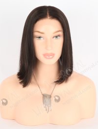 In Stock Indian Remy Hair 10" Bob Straight Natural Color 5"×5" HD Lace Closure Wig CW-01024