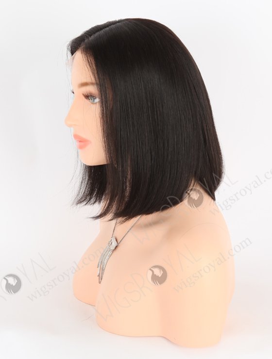 In Stock Indian Remy Hair 10" Bob Straight Natural Color 5"×5" HD Lace Closure Wig CW-01024-25437