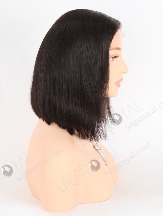 In Stock Indian Remy Hair 10" Bob Straight Natural Color 5"×5" HD Lace Closure Wig CW-01024-25442