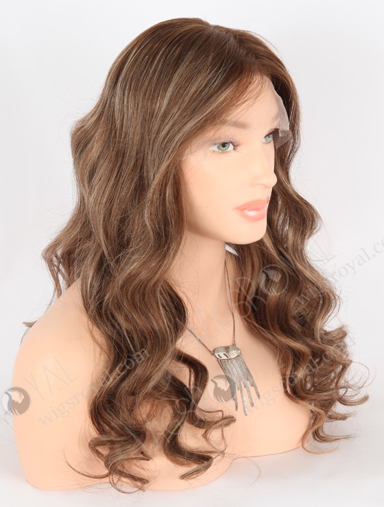 So Pretty Long Wavy Wig | Caramel Latte Color Natural Human Hair Lace Front Wigs Online RLF-08014-25472