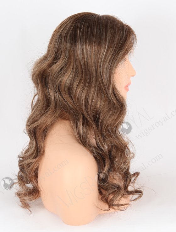 So Pretty Long Wavy Wig | Caramel Latte Color Natural Human Hair Lace Front Wigs Online RLF-08014-25471