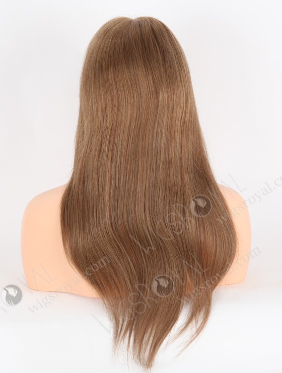 Noble Brown Human Hair Wigs Online Fast Shipping Most Realistic | In Stock European Virgin Hair 18" Straight 9# Color Lace Front Silk Top Glueless Wig GLL-08045-25432