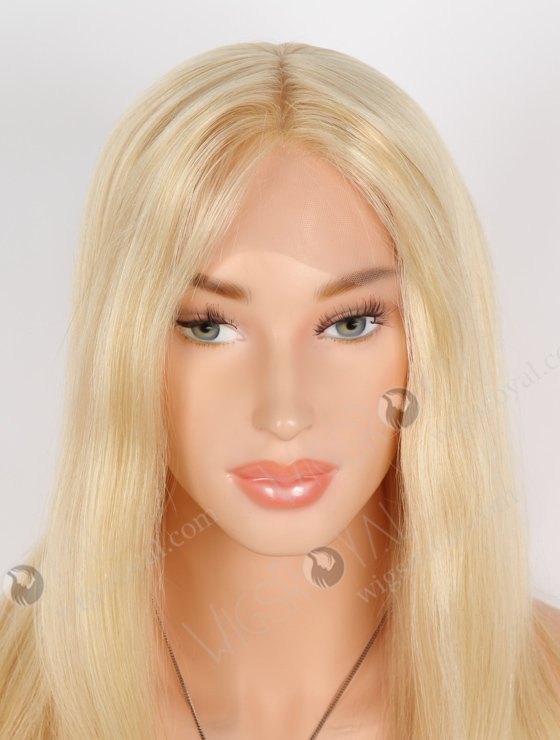 Quality Long Blonde Wig 20 Inch Glueless Human Hair Wigs | In Stock European Virgin Hair 20" Straight 613# Color Lace Front Silk Top Glueless Wig GLL-08043-25402