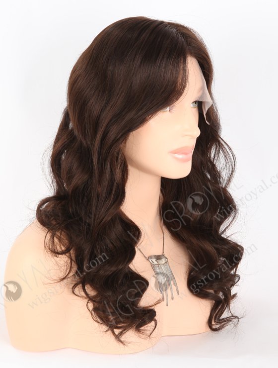 Awesome Dark Golden Brown Lace Front Wig RLF-08030-25593