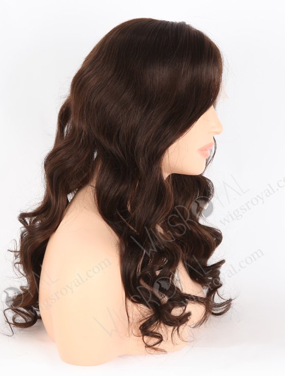 Awesome Dark Golden Brown Lace Front Wig RLF-08030-25594