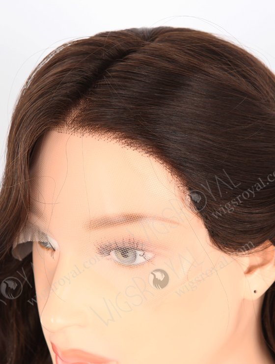 Awesome Dark Golden Brown Lace Front Wig RLF-08030-25598