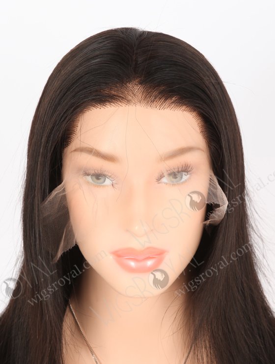 In Stock Indian Remy Hair 14" Straight Natural Color HD Lace Front Wig LLF-01016-25699