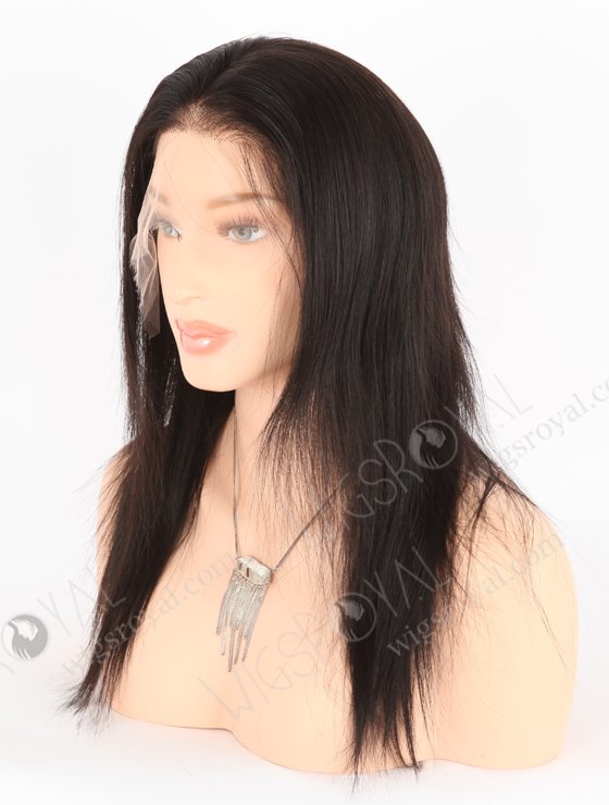 In Stock Indian Remy Hair 14" Straight Natural Color HD Lace Front Wig LLF-01016-25701
