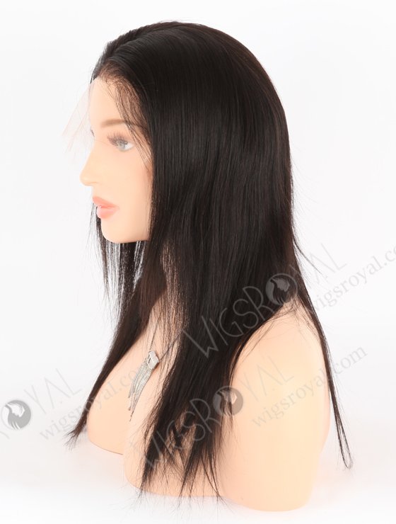 In Stock Indian Remy Hair 14" Straight Natural Color HD Lace Front Wig LLF-01016-25703