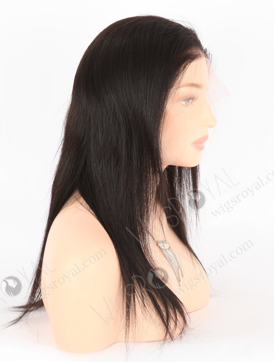 In Stock Indian Remy Hair 14" Straight Natural Color HD Lace Front Wig LLF-01016-25704