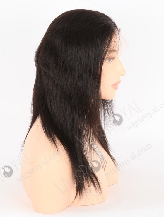 In Stock Indian Remy Hair 12" Straight Natural Color HD Lace Front Wig LLF-01015-25693