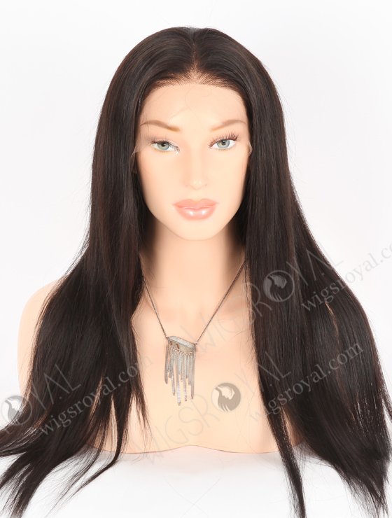 In Stock Indian Remy Hair 20" Straight Natural Color HD Lace Front Wig LLF-01019-25754