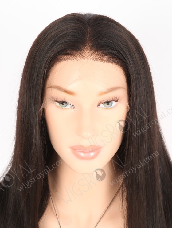 In Stock Indian Remy Hair 20" Straight Natural Color HD Lace Front Wig LLF-01019-25749