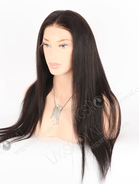 In Stock Indian Remy Hair 20" Straight Natural Color HD Lace Front Wig LLF-01019-25750