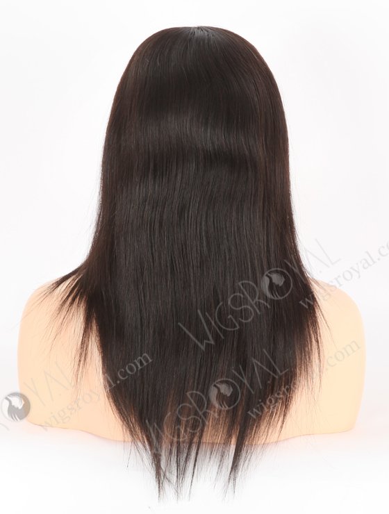 In Stock Indian Remy Hair 14" Straight Natural Color Lace Front Wig LLF-01003-25744