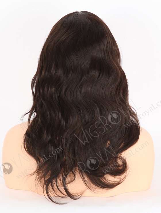 In Stock Indian Remy Hair 16" Body Wave Natural Color 13x4 Lace Front Wig SLF-01295-25875