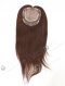 High Quality Remy Hair Crown Toppers | 16 Inch Dark Brown Hair Piece Topper-040
