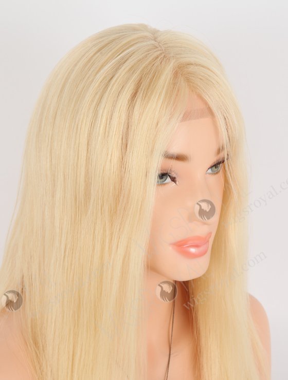 Most Realistic Blonde Color Silky Straight Gripper Wig for Thinning Women GRP-08015-25962