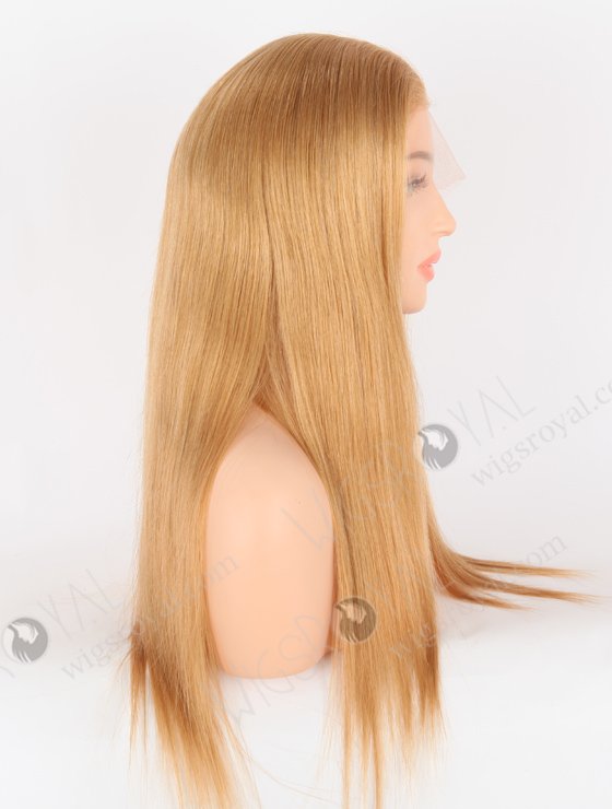 In Stock European Virgin Hair 20" Straight 18#/27A# Evenly Blended Color Silk Top Full Lace Wig STW-847-26179