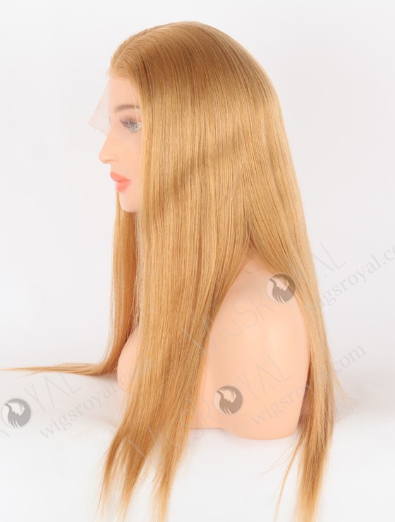 In Stock European Virgin Hair 20" Straight 18#/27A# Evenly Blended Color Silk Top Full Lace Wig STW-847-26178