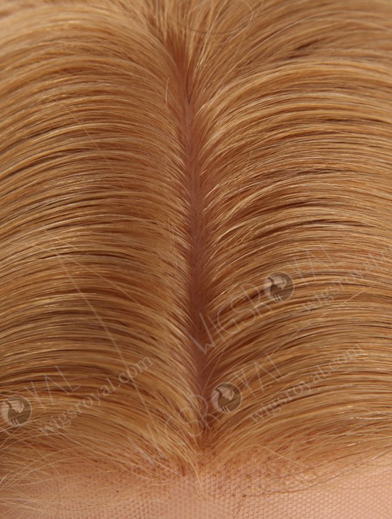 In Stock European Virgin Hair 20" Straight 18#/27A# Evenly Blended Color Silk Top Full Lace Wig STW-847-26182