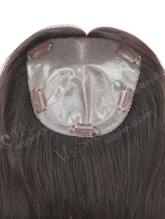 All Thin Skin Black Color Chinese Virgin Human Hair Toppers For Thinning Women WR-TC-088-26258