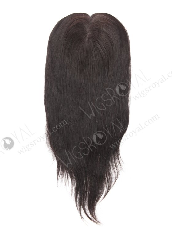 All Thin Skin Black Color Chinese Virgin Human Hair Toppers For Thinning Women WR-TC-088-26260