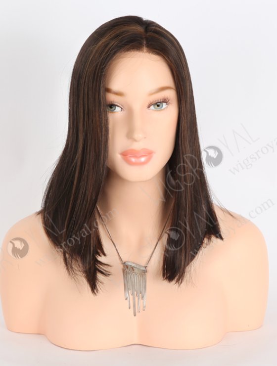 Dark Brown Bob Straight Human Hair Glueless Wig For Beginners WR-GL-074-26308