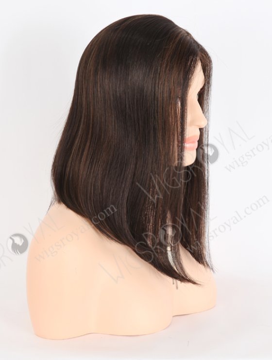Dark Brown Bob Straight Human Hair Glueless Wig For Beginners WR-GL-074-26311