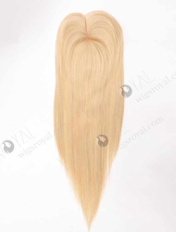 Light Volume Topper With Blonde Color Silky Straight For Thinning Hair WR-TC-091-26330
