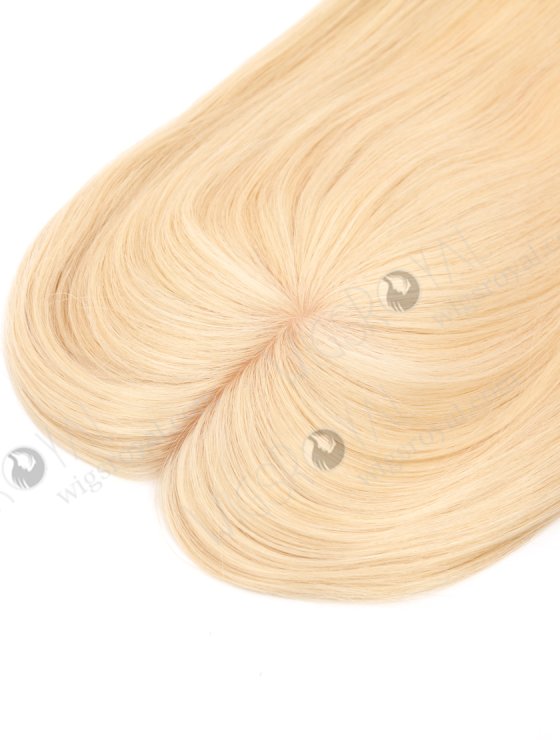 Light Volume Topper With Blonde Color Silky Straight For Thinning Hair WR-TC-091-26332