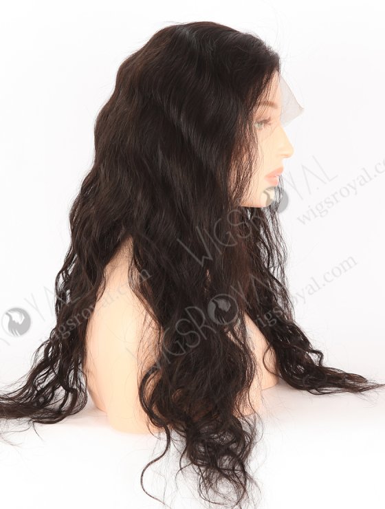 In Stock Brazilian Virgin Hair 22" Natural Straight Natural Color Full Lace Wig FLW-04105-26388