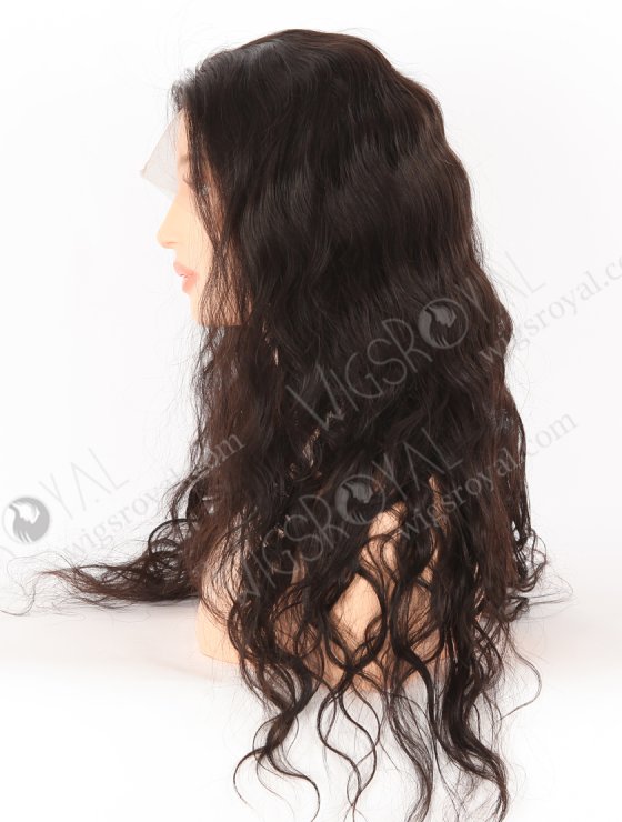 In Stock Brazilian Virgin Hair 22" Natural Straight Natural Color Full Lace Wig FLW-04105-26389