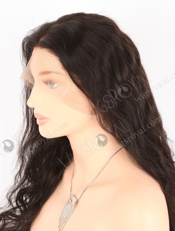 In Stock Brazilian Virgin Hair 22" Natural Straight Natural Color Full Lace Wig FLW-04105-26390