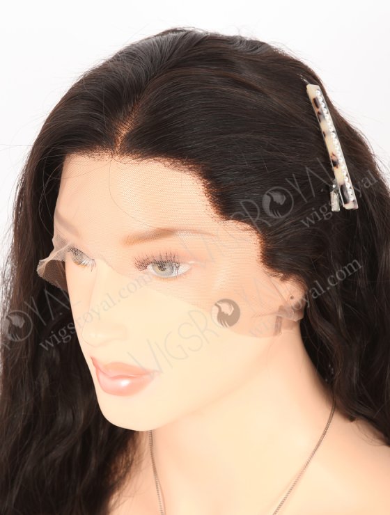 In Stock Brazilian Virgin Hair 22" Natural Straight Natural Color Full Lace Wig FLW-04105-26391