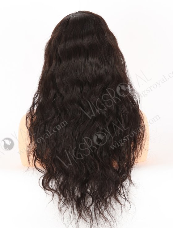 In Stock Brazilian Virgin Hair 22" Natural Straight Natural Color Full Lace Wig FLW-04105-26392