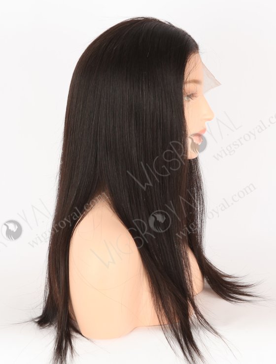 In Stock Brazilian Virgin Hair 18" Straight Natural Color Full Lace Wig FLW-04046-26403