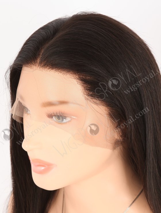 In Stock Brazilian Virgin Hair 18" Straight Natural Color Full Lace Wig FLW-04046-26402
