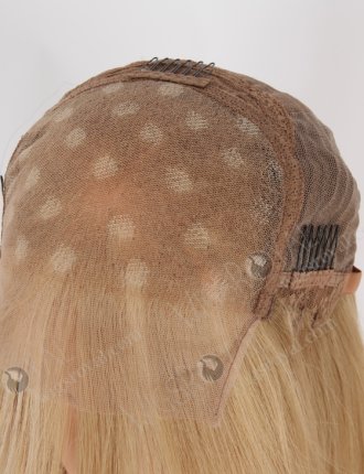 All One Length Fine European Human Hair Lace Front Wigs With Bangs WR-CLF-057