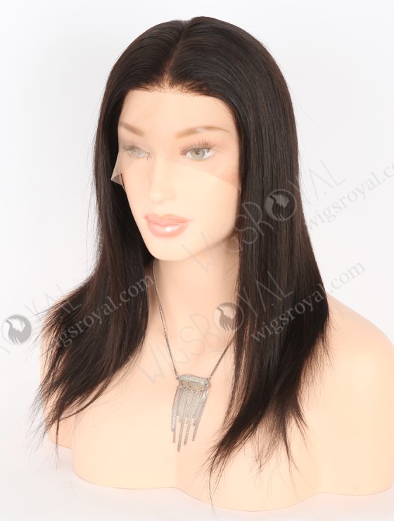 In Stock Brazilian Virgin Hair 12" Straight Natural Color Full Lace Wig FLW-04002-26471