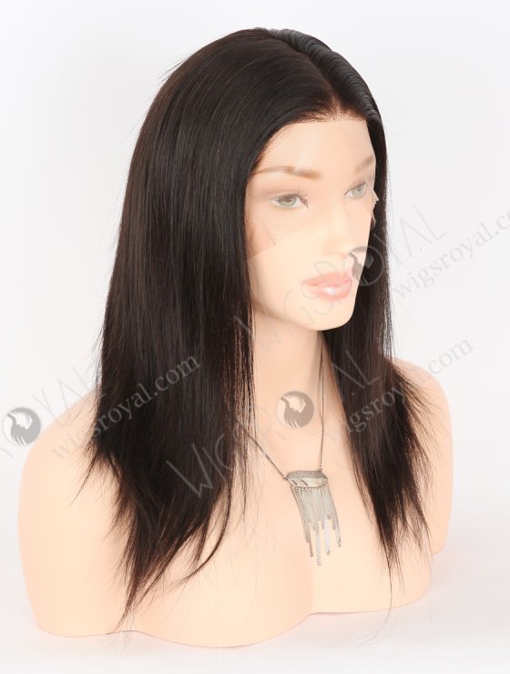 In Stock Brazilian Virgin Hair 12" Straight Natural Color Full Lace Wig FLW-04002-26472