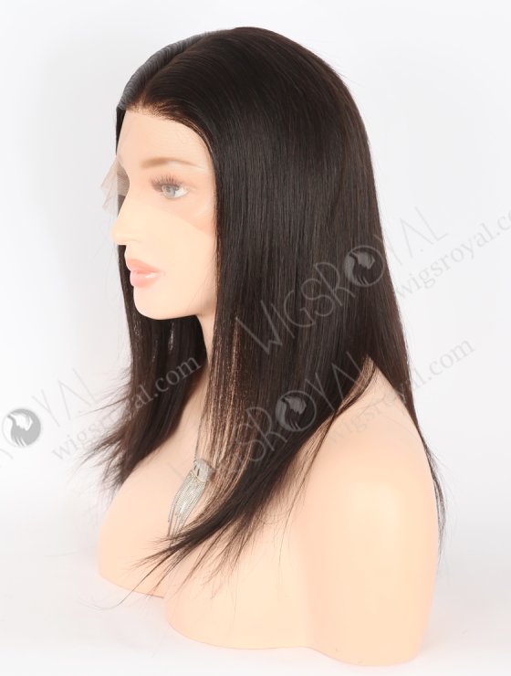 In Stock Brazilian Virgin Hair 12" Straight Natural Color Full Lace Wig FLW-04002-26475