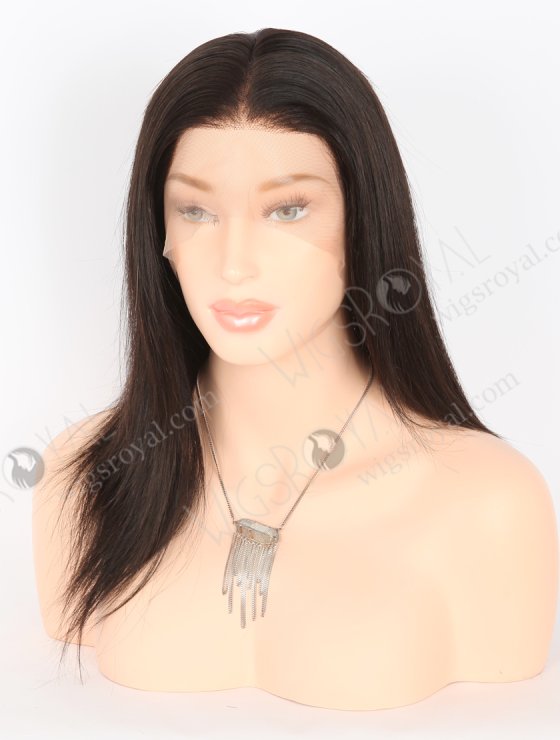 In Stock Brazilian Virgin Hair 12" Straight Natural Color Full Lace Wig FLW-04002-26476