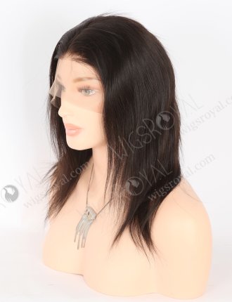 Breathable Full Lace Wigs High quality 12 Inch Natural Color Brazilian Hair FLW-04005