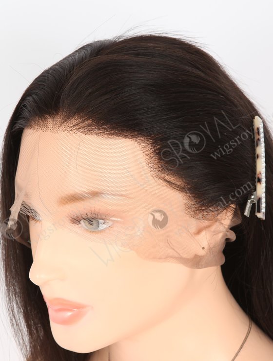 In Stock Brazilian Virgin Hair 12" Straight Natural Color Full Lace Wig FLW-04005-26488