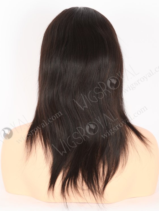 In Stock Brazilian Virgin Hair 12" Straight Natural Color Full Lace Wig FLW-04005-26489