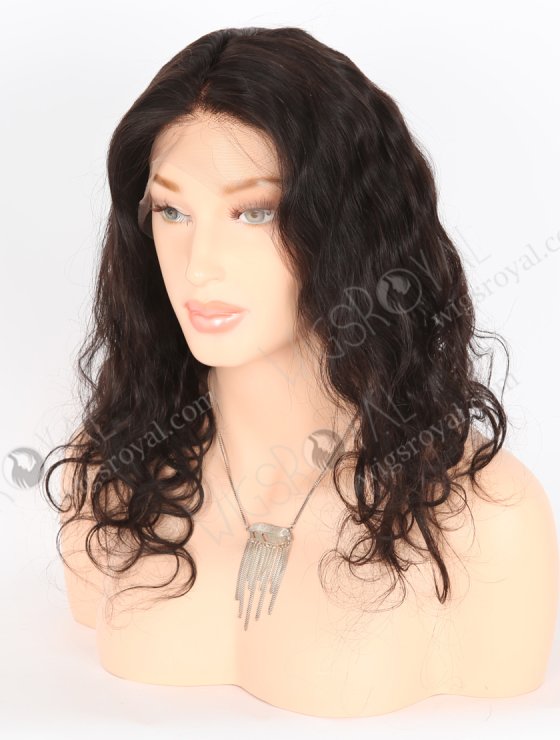 Stock Indian Remy Hair Full Lace Human Hair Wigs 16" Body Wave Natural Color FLW-01174-26521