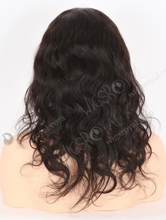Stock Indian Remy Hair Full Lace Human Hair Wigs 16" Body Wave Natural Color FLW-01174-26525